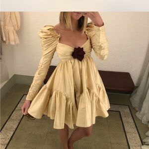 Zimmermann Kaleidoscope Ruched Mini Dress